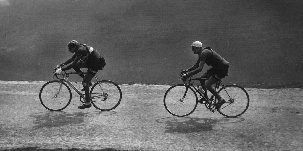 Fausto Coppi Gino Bartali Tour de France 1949