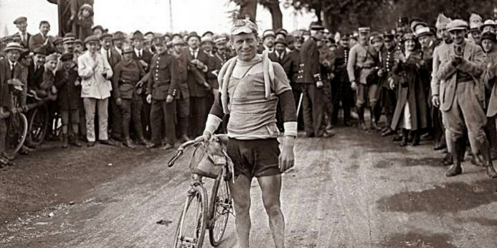 Philippe Thys the first 3-time Tour de France winner