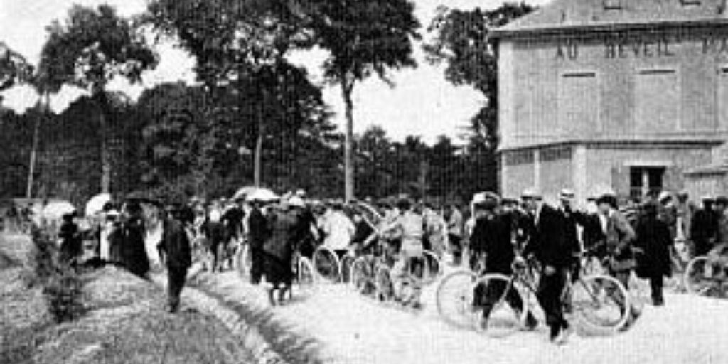 iconc places in the history of road cycling the start of the first tour de france