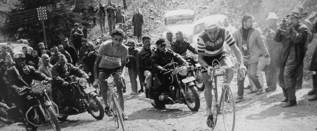 Federico Bahamontes ans Jacques Anquetil Tour de France 1963