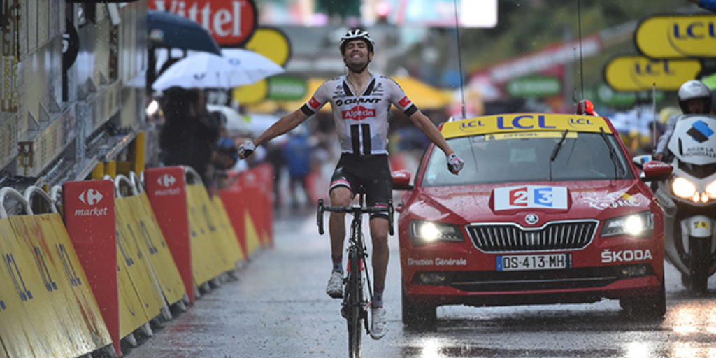 Tour de France 2016 Stage 9 Hailstorm Andorra Tom Dumoulin
