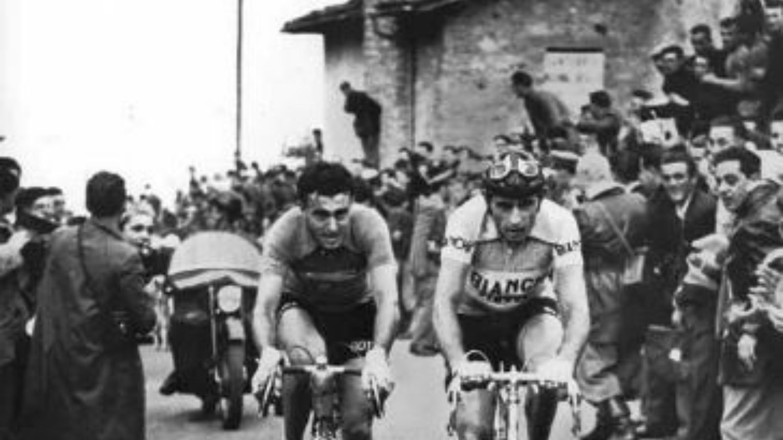 Louison Bobet and Fausto Coppi Giro di Lombardia 1951