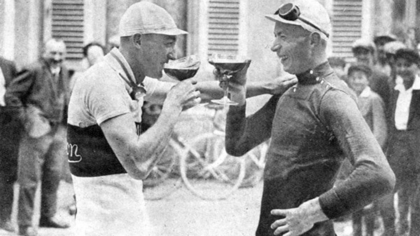 André Leducq and Nicolas Frantz Tour de France 1928 Stage 19