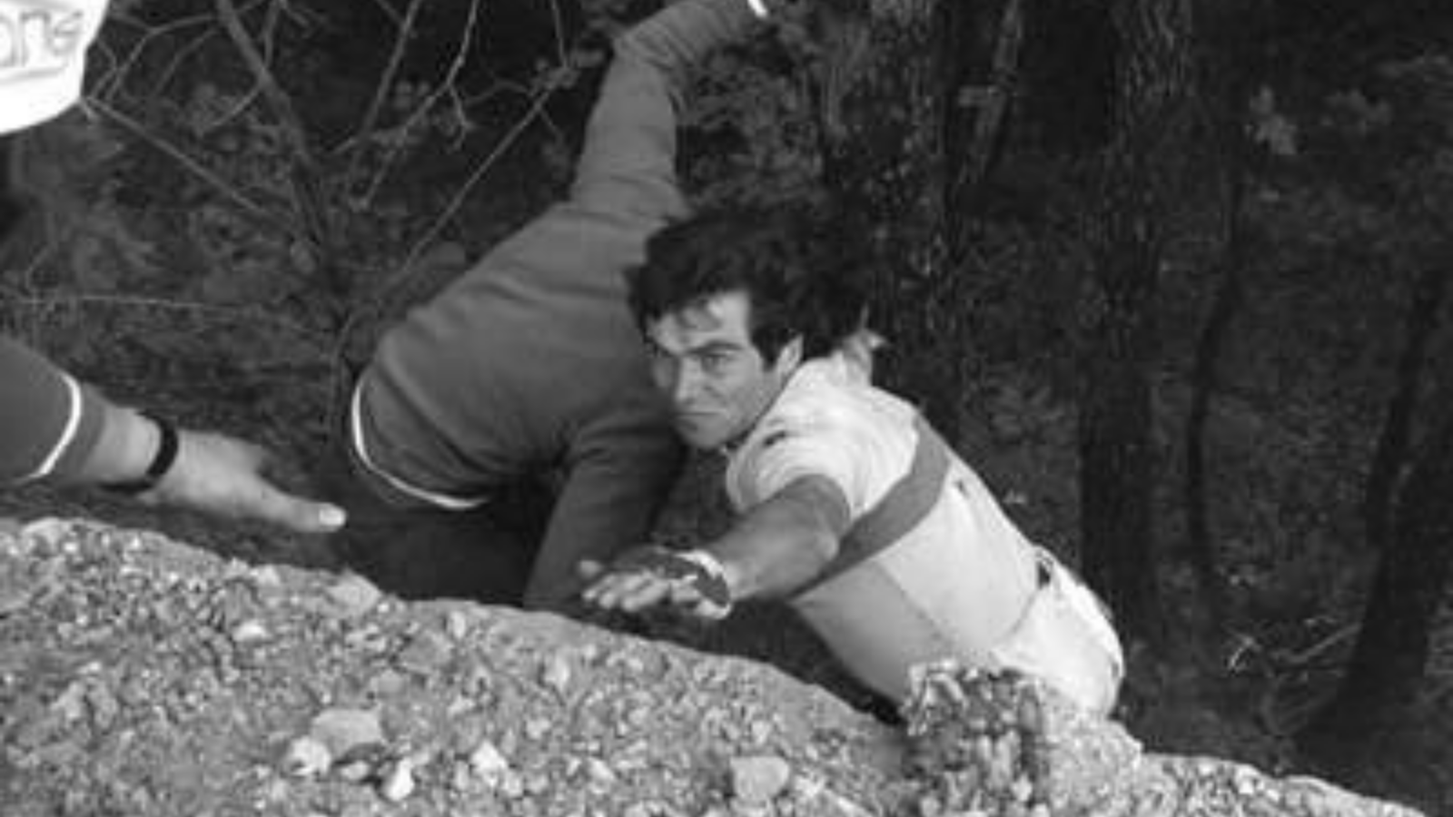 The nfamous crash of Bernard Hinault