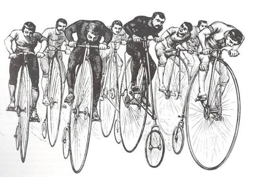 penny-farthing cycling races