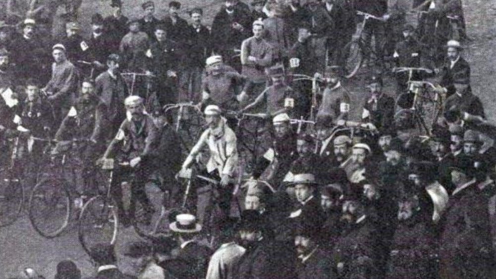 The first Bordeaux-Paris was held on the 23rd May in 1891. The route was 560 km long, the race was won by George Pilkington Mills.