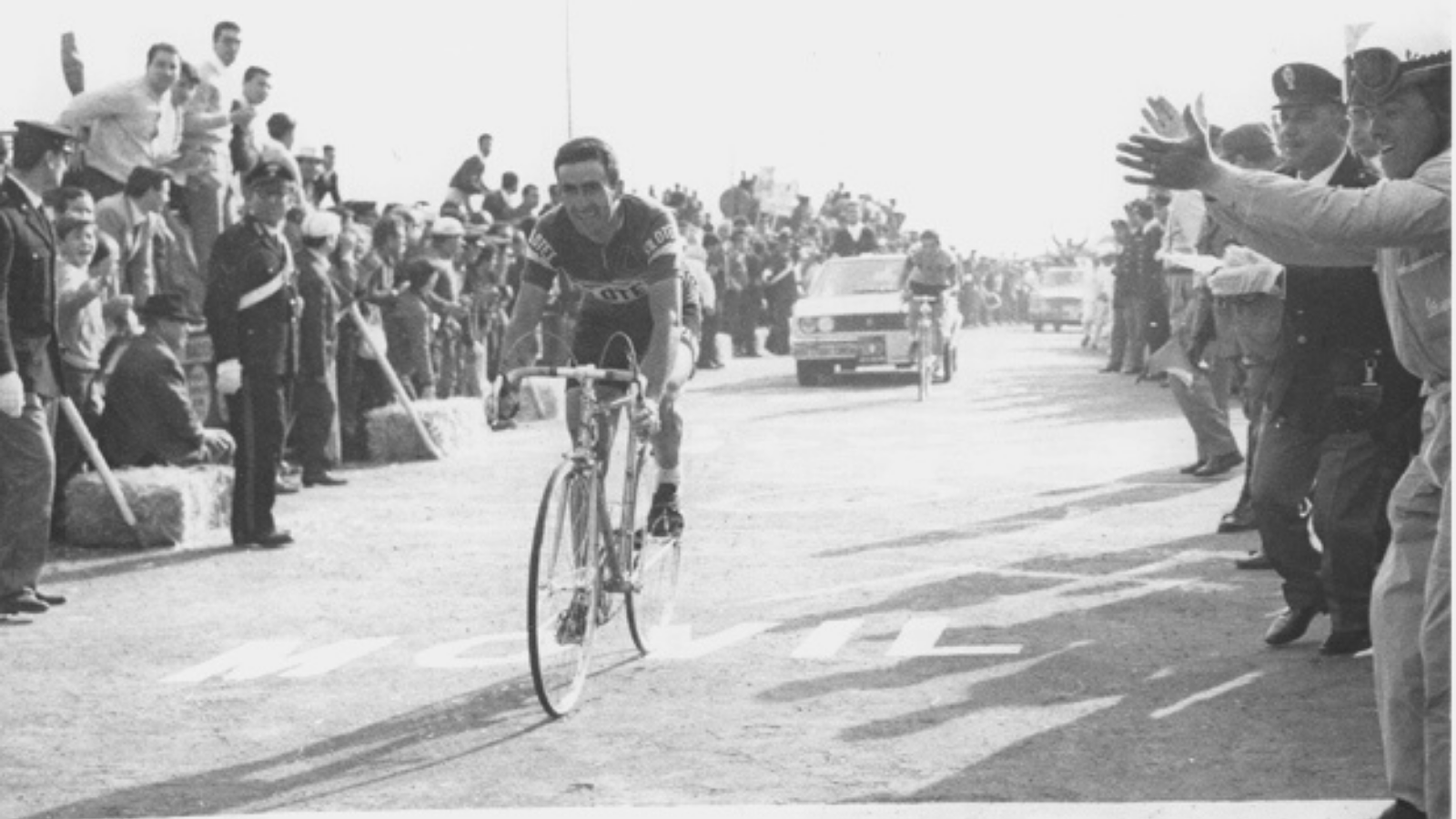 When Giro visited Etna at the first time Giro d'Italia 1967 Stage winner Franco Bitossi