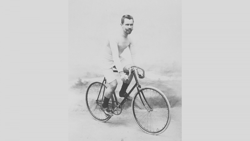 Josef Fischer (1865-1953) the winner of the first Paris-Roubaix (1896)