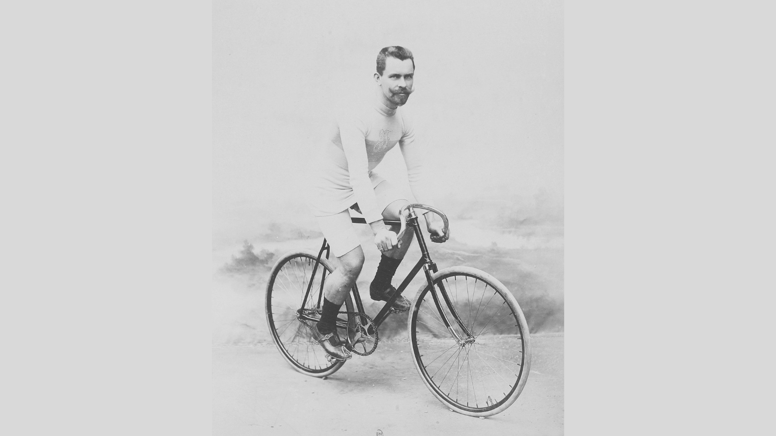Josef Fischer (1865-1953) the winner of the first Paris-Roubaix (1896)