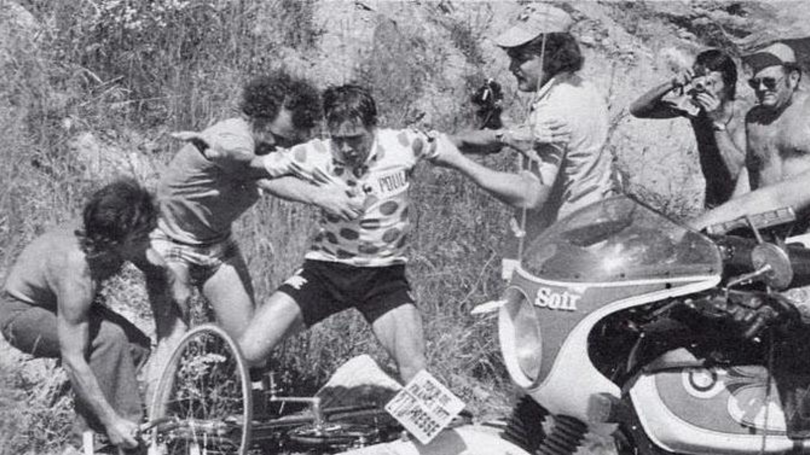 19 July 1977 Lucien Van Impe 's crash on Alpe d'Huez - PelotonTales