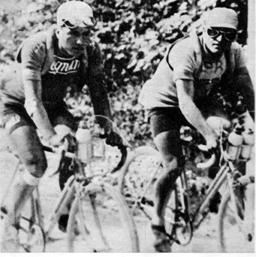 Riders at the Giro d'Italia