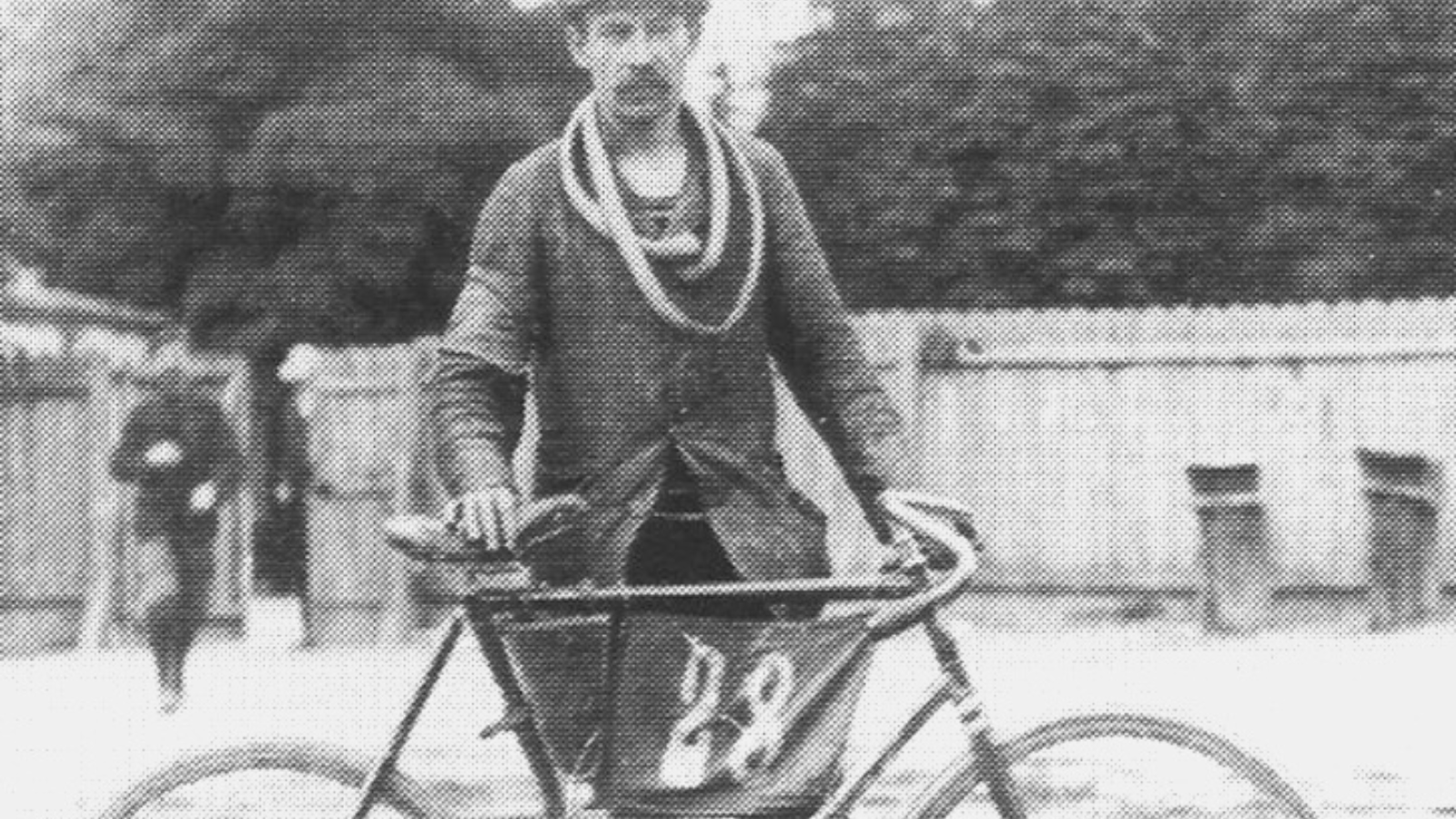 at the first Tour de France in 1903, there was a rider, who rode under the pseunonym 'Samson'.