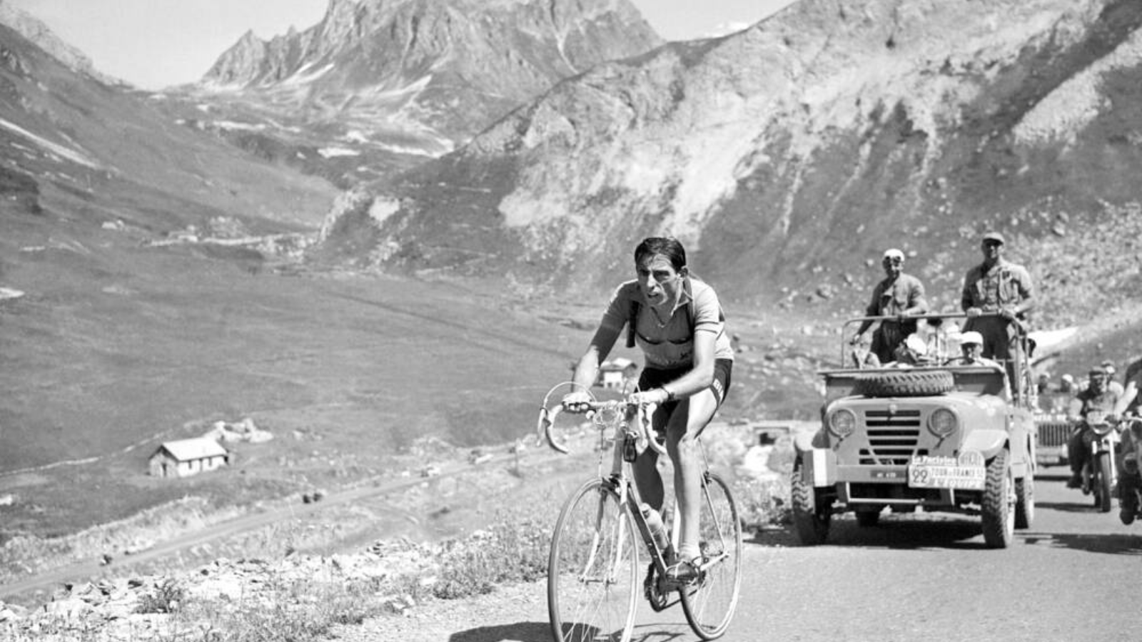 Fausto Coppi at the Tour de France 1952