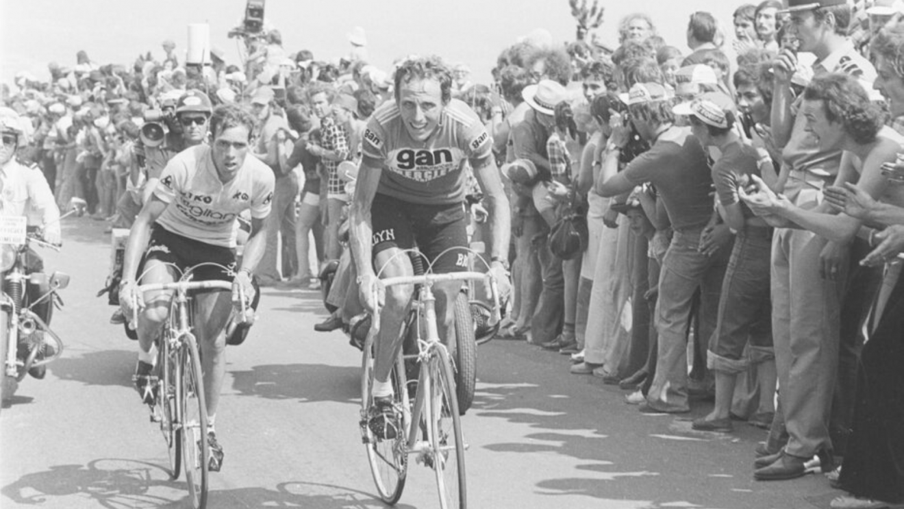 Ocaña and Zoetemelk doubled on the top of Puy de Dôme - PelotonTales