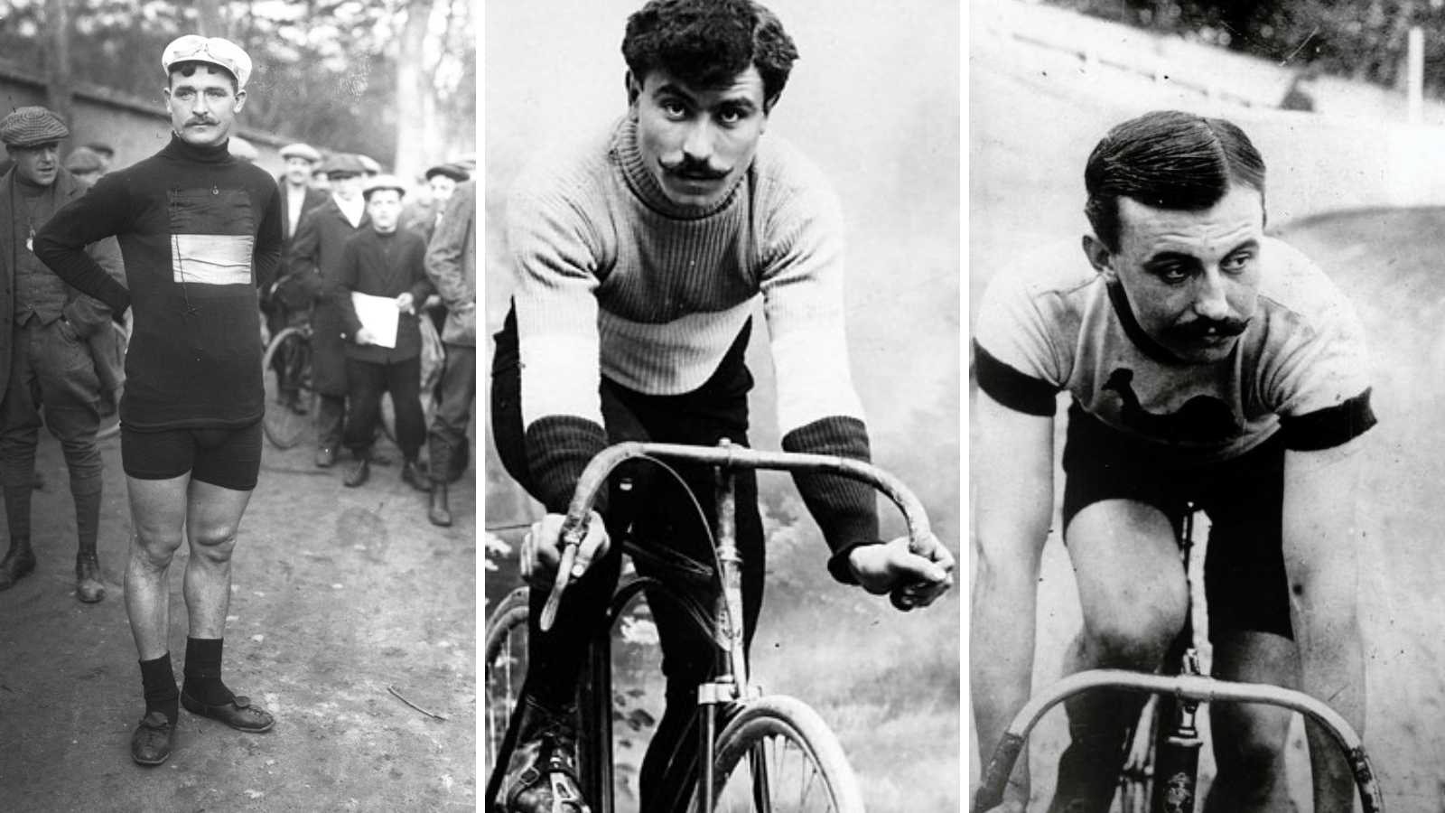 Francoise Faber, Octave Lapize, Lucien Petit-Breton, Tour de France winners, who lost their life in the First World War