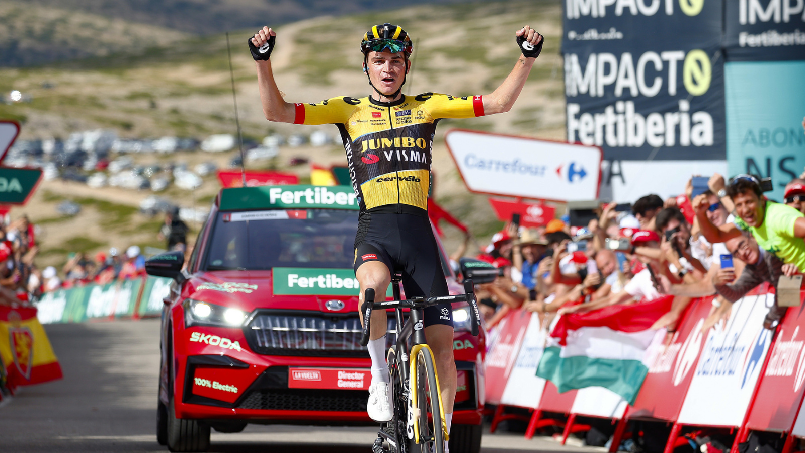 Sepp Kuss wins Stage 6 at Vuelta a Espana 2023
