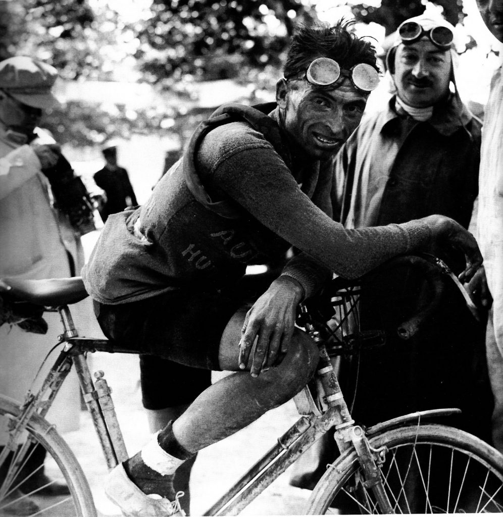 Portrait of Italian cycling champion, two time Tour de France winner Ottavio Bottecchia