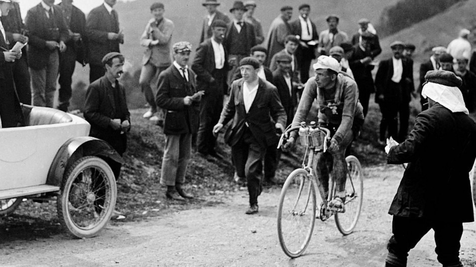 Race winner Firmin Lambot at Tour de France 1922