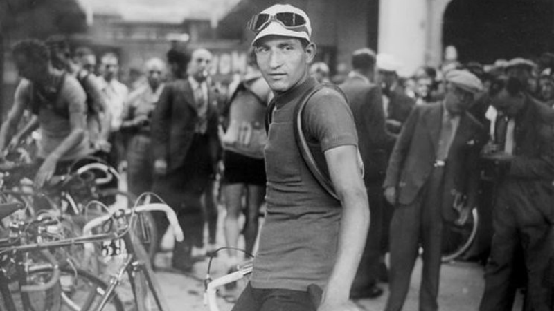 24 May 1935 Gino Bartali’s first stage victory at Giro d’Italia